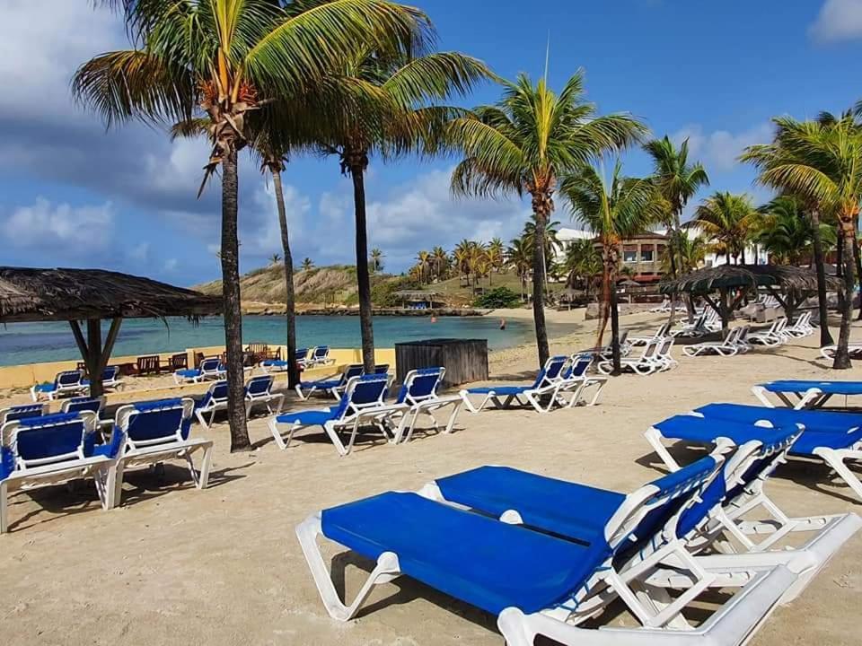 Studio Le Titoune Acces Plage St-Francois Avec Reservoir D'Eau Automatique 圣弗朗索瓦 外观 照片